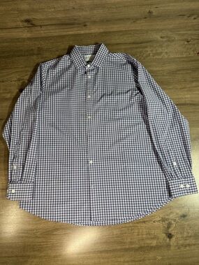 Mizzen+Main Leeward Collection Men’s Long Sleeve Button Down Made In USA XL